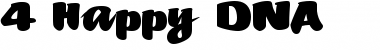 Download 4 Happy DNA Font Download 4 Happy DNA Font