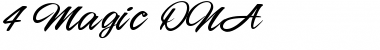 Download 4 Magic DNA Font Download 4 Magic DNA Font