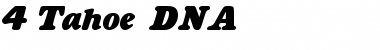 Download 4 Tahoe DNA Font Download 4 Tahoe DNA Font