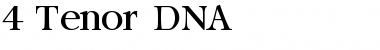 Download 4 Tenor DNA Font Download 4 Tenor DNA Font