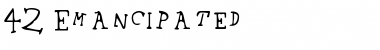 Download 42 Emancipated Font Download 42 Emancipated Font