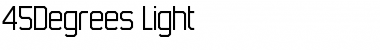 Download 45Degrees Font Download 45Degrees Font