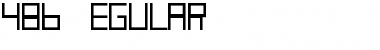 Download 486 Font Download 486 Font