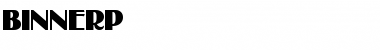 Download BinnerP Font Download BinnerP Font