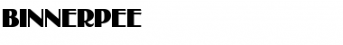Download BinnerPEE Font Download BinnerPEE Font