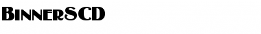 Download BinnerSCD Font Download BinnerSCD Font