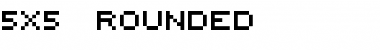 Download 5x5 rounded Font Download 5x5 rounded Font