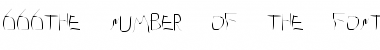 Download 666the number of the font Font Download 666the number of the font Font