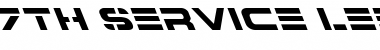 Download 7th Service Leftalic Font Download 7th Service Leftalic Font