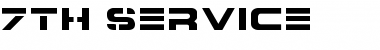 Download 7th Service Font Download 7th Service Font