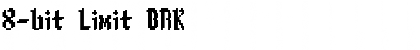Download 8-bit Limit BRK Font Download 8-bit Limit BRK Font