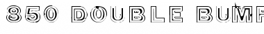 Download 850 double bumper alley Font Download 850 double bumper alley Font
