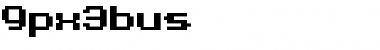 Download 9px3bus Font Download 9px3bus Font