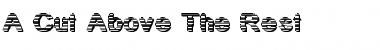 Download A Cut Above The Rest Font Download A Cut Above The Rest Font