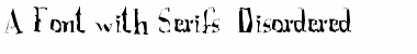 Download A Font with Serifs. Disordered Font Download A Font with Serifs. Disordered Font