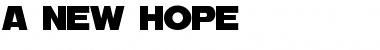 Download A New Hope Font Download A New Hope Font