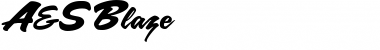 Download A&S Blaze Font Download A&S Blaze Font