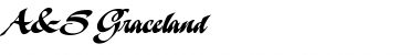 Download A&S Graceland Font Download A&S Graceland Font