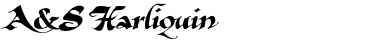 Download A&S Harliquin Font Download A&S Harliquin Font