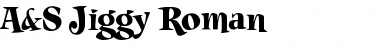 Download A&S Jiggy Roman Font Download A&S Jiggy Roman Font