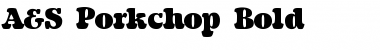 Download A&S Porkchop Font Download A&S Porkchop Font