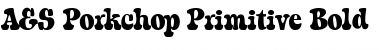 Download A&S Porkchop Primitive Font Download A&S Porkchop Primitive Font