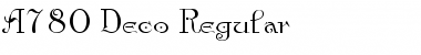 Download A780-Deco Font Download A780-Deco Font
