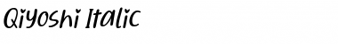 Download Qiyoshi Font Download Qiyoshi Font