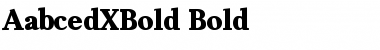 Download AabcedXBold Font Download AabcedXBold Font