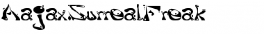Download AajaxSurrealFreak Font Download AajaxSurrealFreak Font