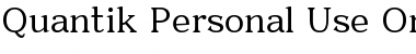 Download Quantik-Personal-Use-Only Font Download Quantik-Personal-Use-Only Font