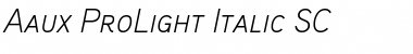 Download Aaux ProLight Italic SC Font Download Aaux ProLight Italic SC Font