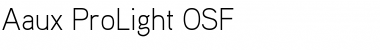 Download Aaux ProLight OSF Font Download Aaux ProLight OSF Font