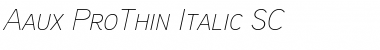 Download Aaux ProThin Italic SC Font Download Aaux ProThin Italic SC Font