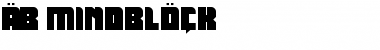 Download AB Mindblock Font Download AB Mindblock Font