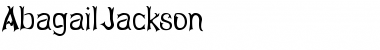 Download AbagailJackson Font Download AbagailJackson Font