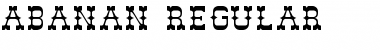 Download ABANAN Font Download ABANAN Font
