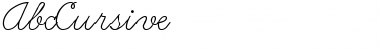 Download AbcCursive Font Download AbcCursive Font