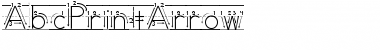 Download AbcPrintArrow Font Download AbcPrintArrow Font