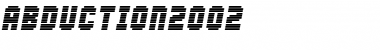Download Abduction2002 Font Download Abduction2002 Font