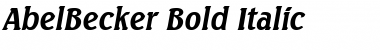 Download AbelBecker Font Download AbelBecker Font