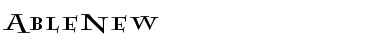 Download AbleNew Font Download AbleNew Font