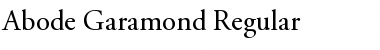 Download Abode Garamond Font Download Abode Garamond Font