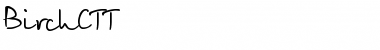 Download BirchCTT Font Download BirchCTT Font