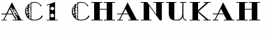 Download AC1-Chanukah Font Download AC1-Chanukah Font