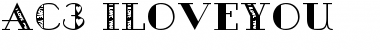 Download AC3-ILoveYou Font Download AC3-ILoveYou Font