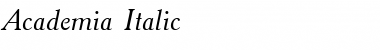 Download Academia Font Download Academia Font