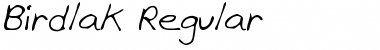 Download Birdlak Font Download Birdlak Font