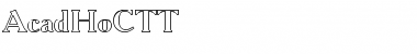 Download AcadHoCTT Font Download AcadHoCTT Font