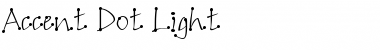 Download Accent Dot Light Font Download Accent Dot Light Font